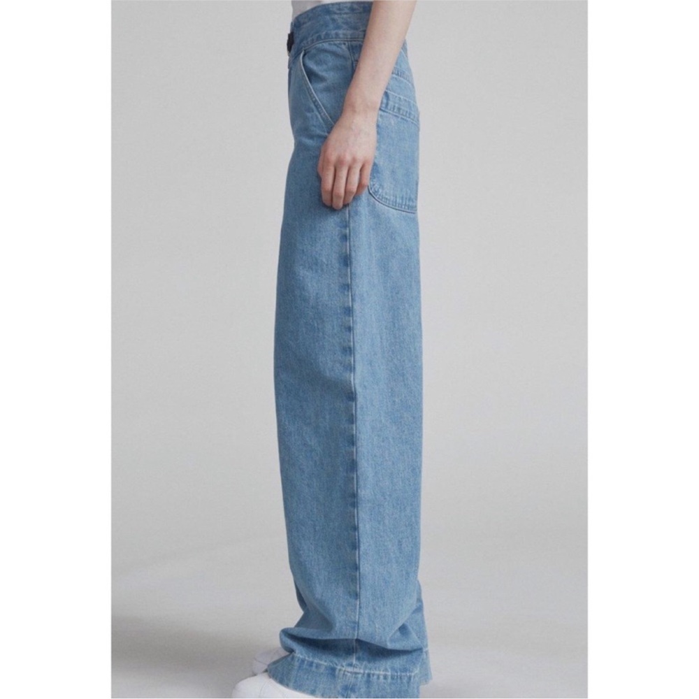 NWOT Rag & Bone high rise Cry flared jeans belt - Picture 3 of 7